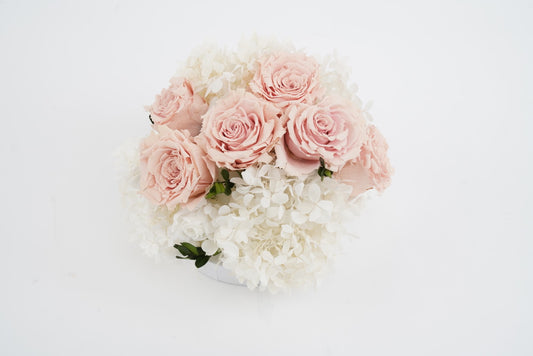 Blanc & Pink Forever Bouquet